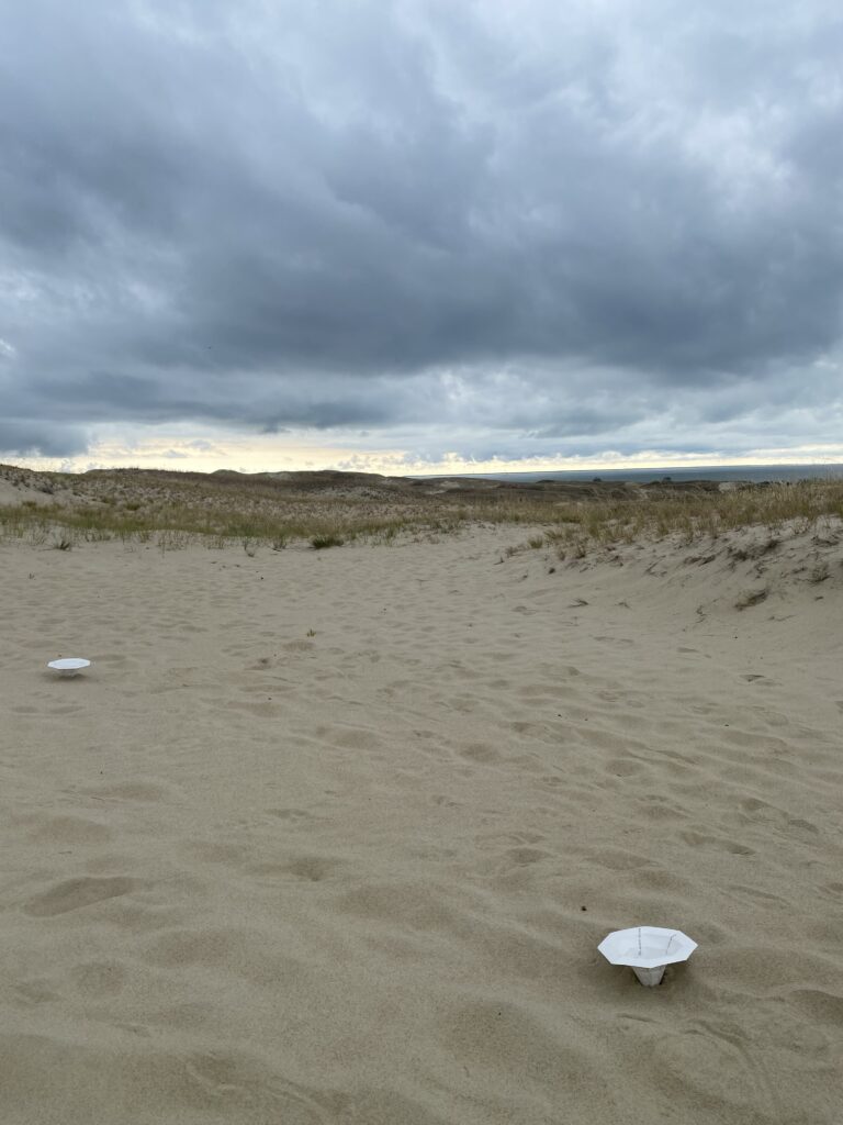 dunes and listening device