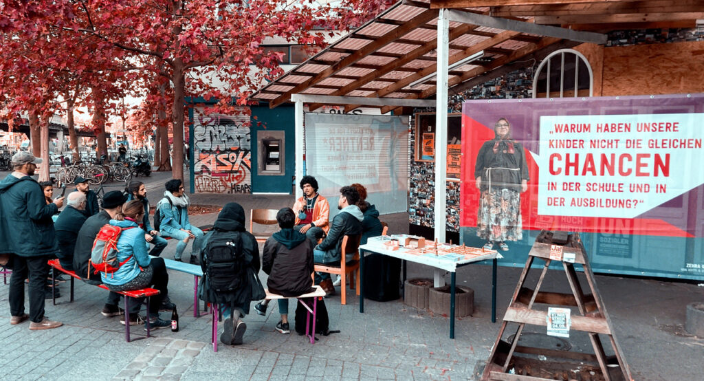 ask --  public space
